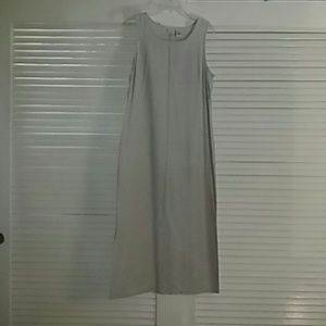 Silk Sleeveless Dress Size M